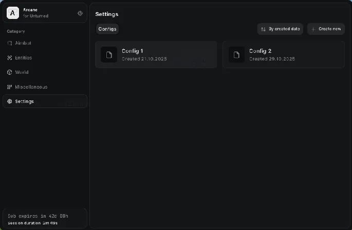 ARCANE preview